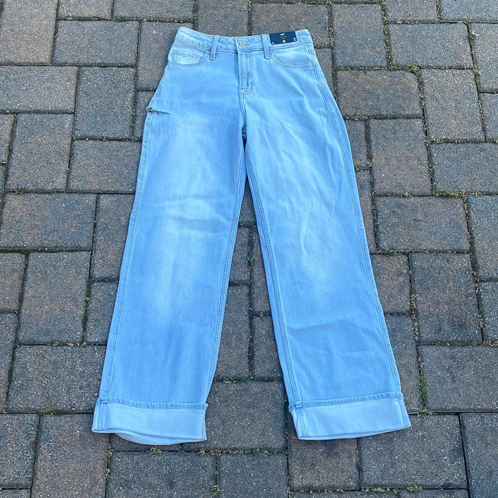 Denim Hollister High-Rise Baggy Jeans, 5R (w27, L31)